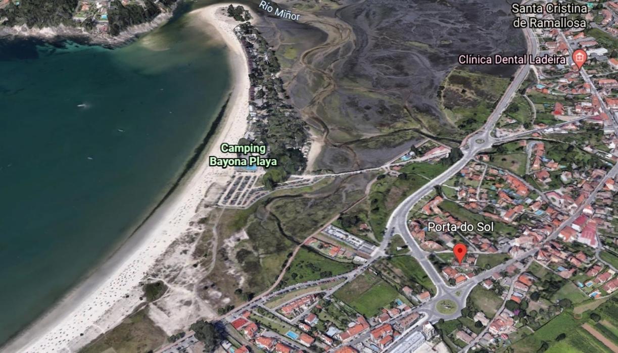 Apartamento En Porta Do Sol, Baiona Esterno foto